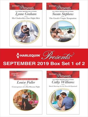 cover image of Harlequin Presents, September 2019, Box Set 1 of 2